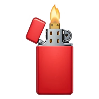 rede lighter sticker