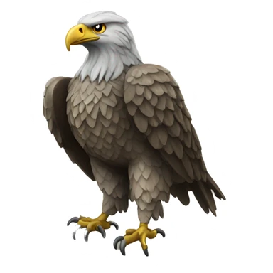 German stone eagle sticker