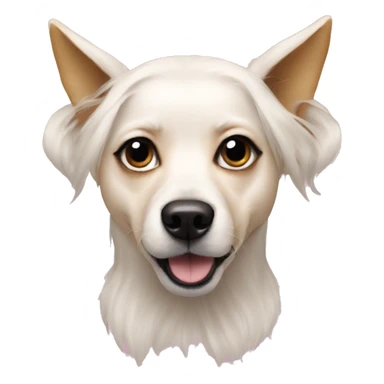 Lady Gaga as a dog sticker