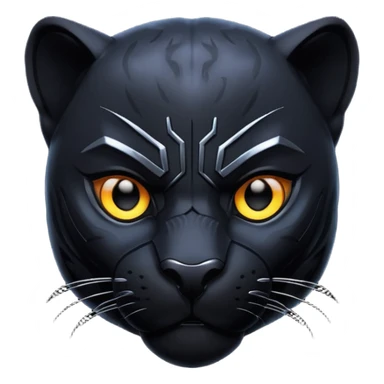 pantera negra  sticker