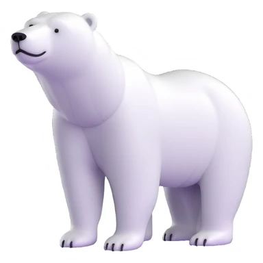 polar bear sticker