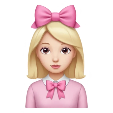 👩🏼🎀 sticker