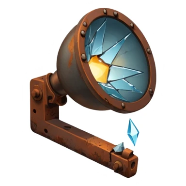 patlayan spot ışığı sticker