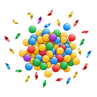 confetti sticker
