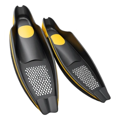 diver fullfoot fins sticker