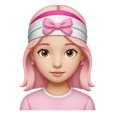 Cute preppy and pink sticker