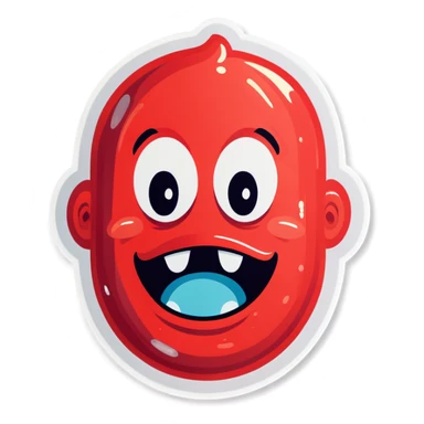 Average yuck for me  sticker