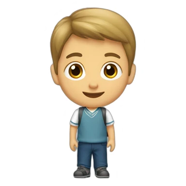 NIÑO ESCUELA sticker