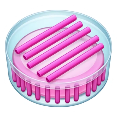 placa de petry com bastoes rosas sticker