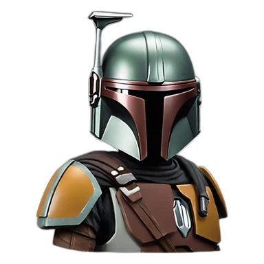 the mandalorian sticker