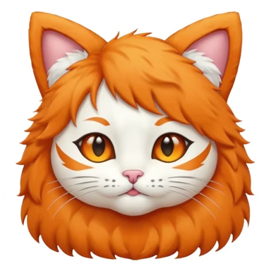 make a salmona with cat ears sticker