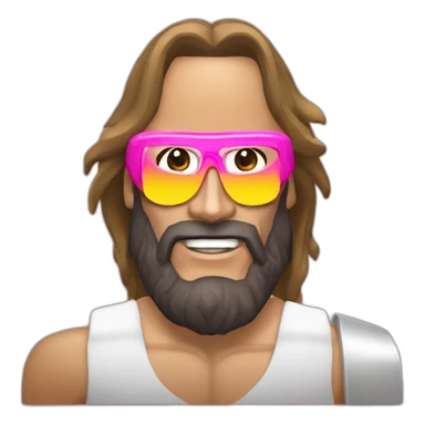 macho man randy savage sticker