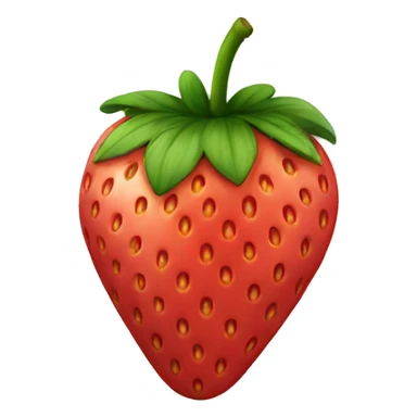 Strawberry sticker