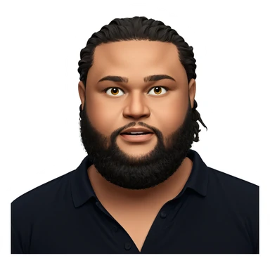 realistic portrait of a boy sticker