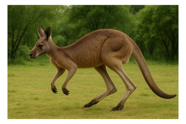 Kangaroo sticker