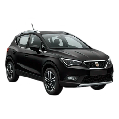Seat arona negro sticker