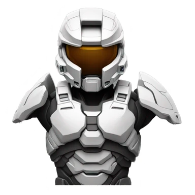 Halo Spartan man_standing sticker