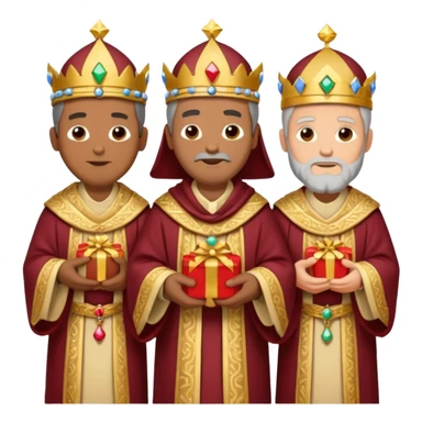 three wise men sticker