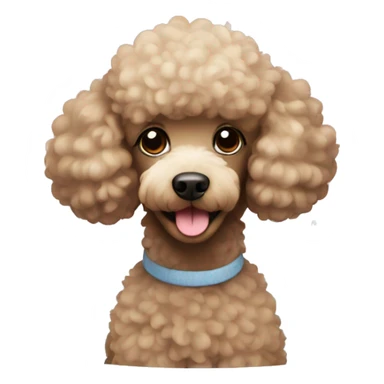 Poodle in the Spa sticker