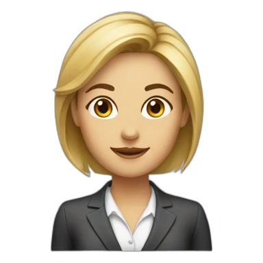 female real estate Agent sticker