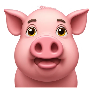Big pig  sticker