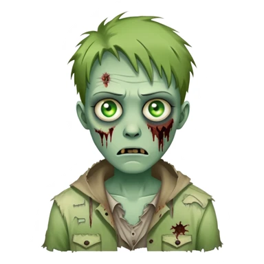 Non binary zombie  sticker