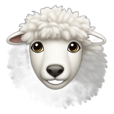 fluffy-ewe sticker