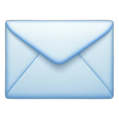 blue email sticker