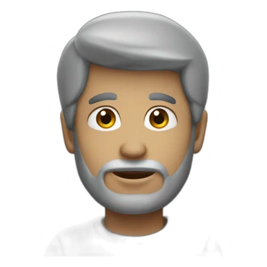 grey giga chad sticker