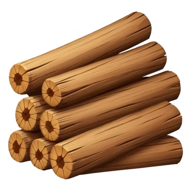 Wood sticker