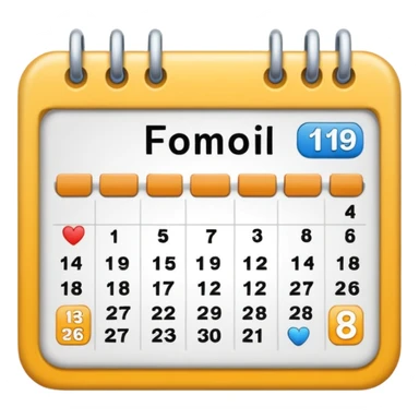 calendario sticker