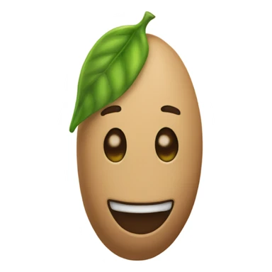 One soy bean sticker