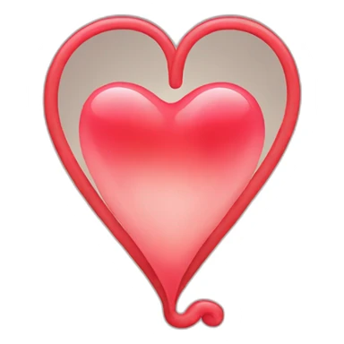 pumping heart sticker