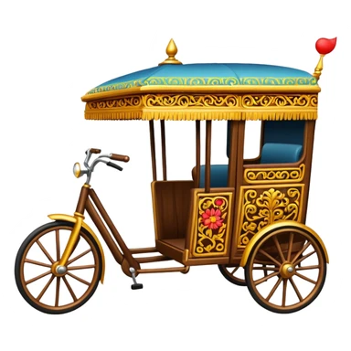 rickshaw sticker