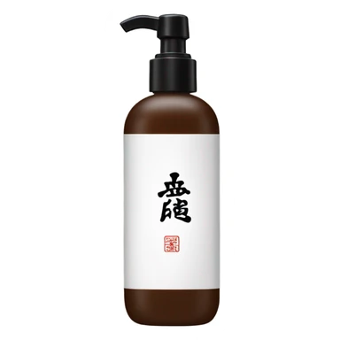 slim and tall brown beauty of joseon oil cleanser bottle with white chinese label and white pump sticker
