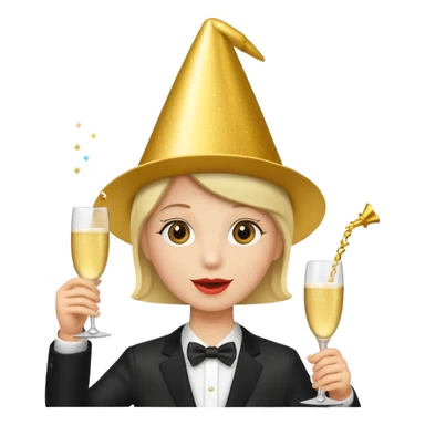 Celebrating  sticker