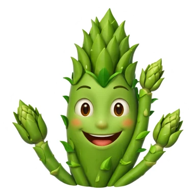 Junior Asparagus from VeggieTales sticker