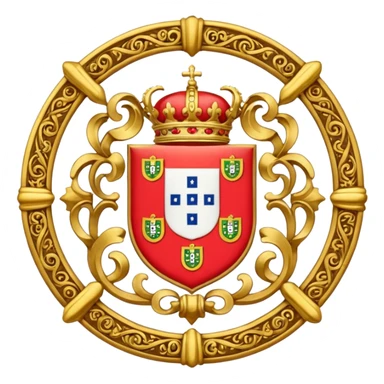 Escudo portugues  sticker