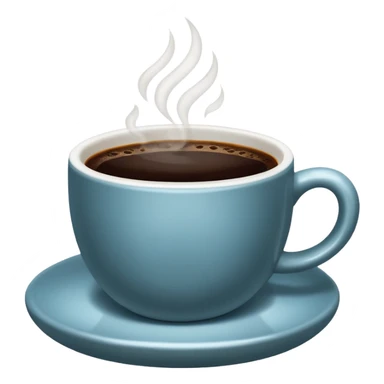 Cup of Black coffee sticker