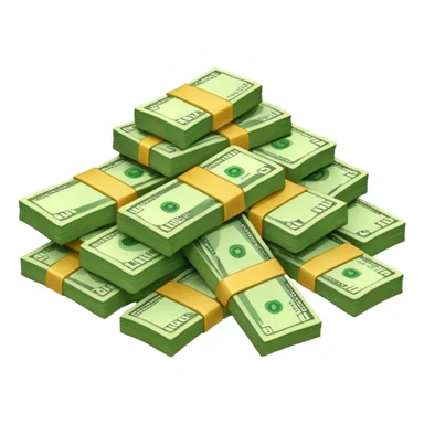 stash of money sticker