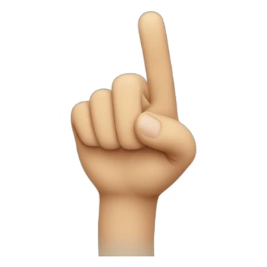 finger pointing at you sticker