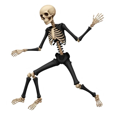 hunger falling into the void sticker