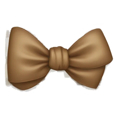 brown and cream plaid bow sticker