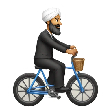 Sardar riding cycle sticker