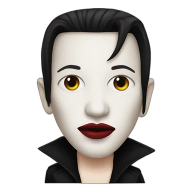 marilyn manson sticker