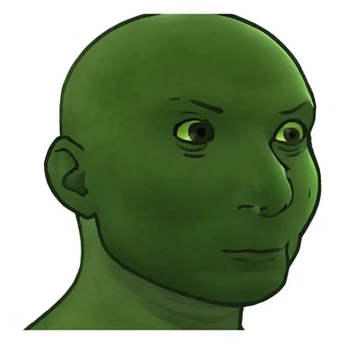 Bald guy with bugatti car  sticker