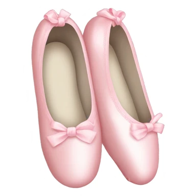Light pink ballet slippers sticker