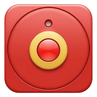 a fullscreen toggle in red and cartoonstyle sticker