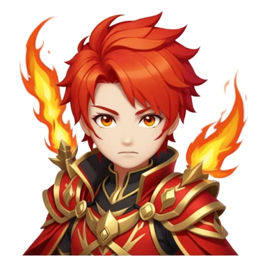 Mavuika The Pyro Archon from Genshin Impact sticker