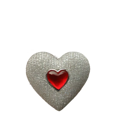 heart pendant sticker